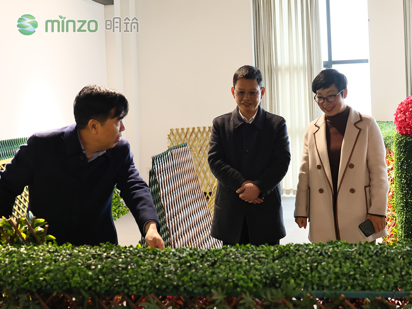 臺州市納稅百強｜縣宣傳部部長李欠勇赴明筑開展調研